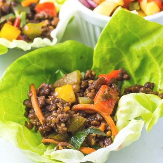 Asian Lettuce Wraps