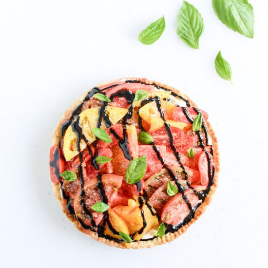 Salt and Pepper Heirloom Tart