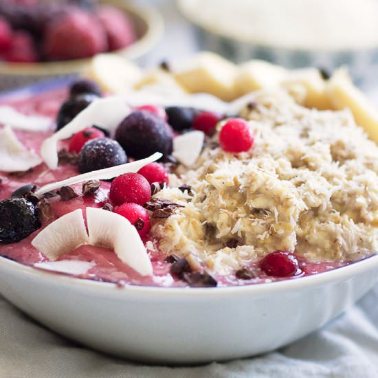 Berry Bircher Smoothie Bowl