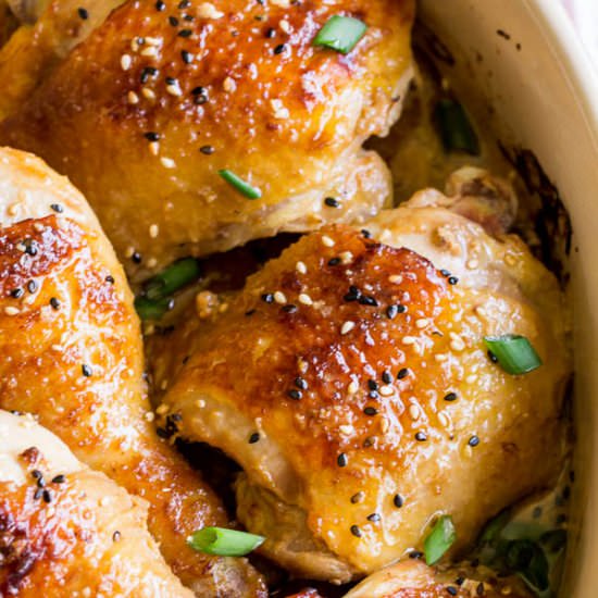 Sesame Miso Chicken