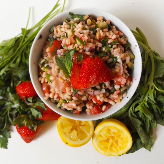 Strawberry Tabbouleh