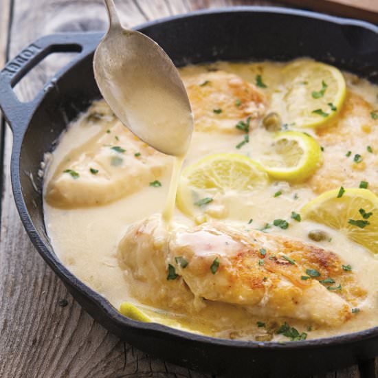 Creamy Lemon Chicken Piccata
