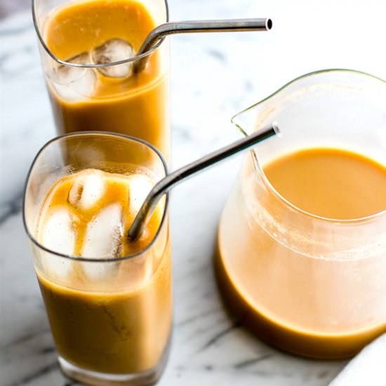 Vegan Overnight Thai Iced Coffee