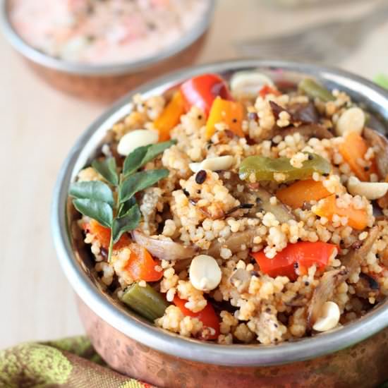Spiced Millet Pilaf