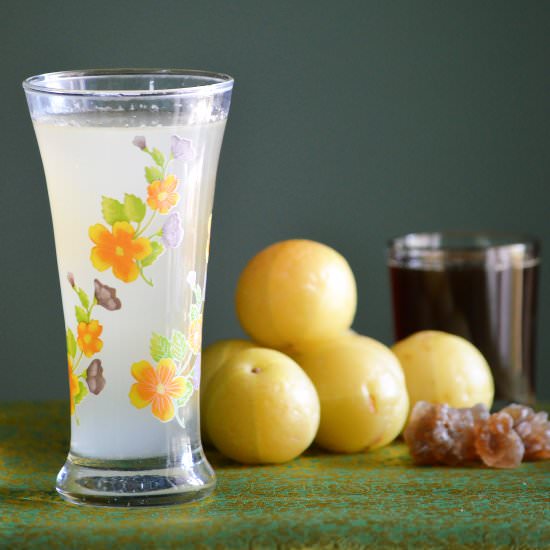 Amla/Gooseberry mocktail for summer
