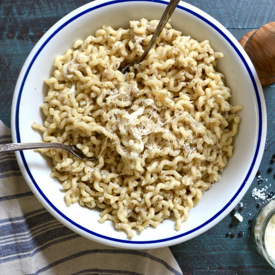 Fusilli Cacio E Pepe