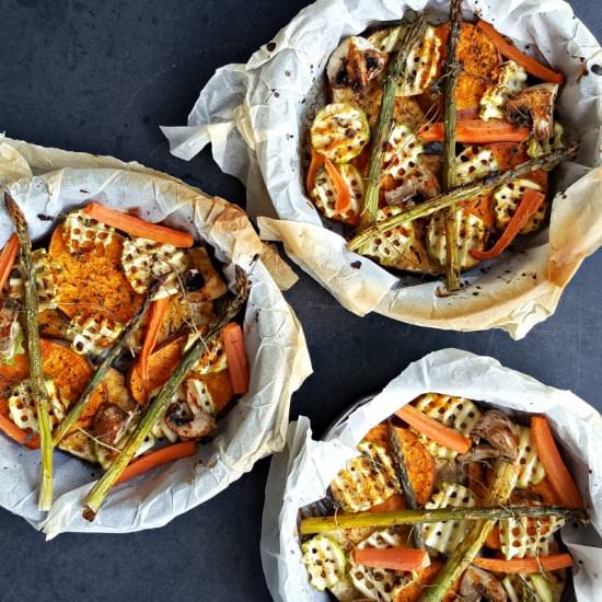 Glazed veggies