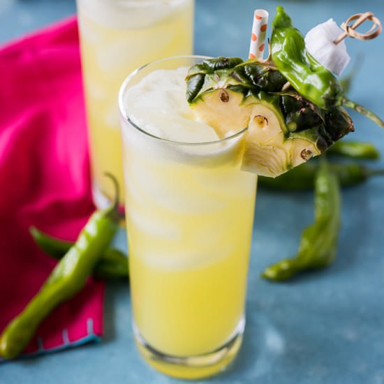 Spicy Pineapple Aguas Frescas
