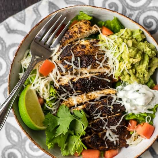 Chili Lime Chicken Salad