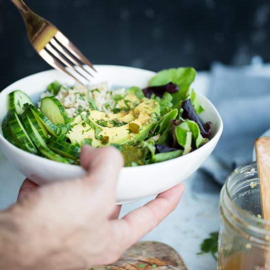 Brown Rice Green Bowl