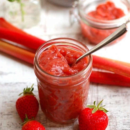 Strawberry and Rhubarb Jam