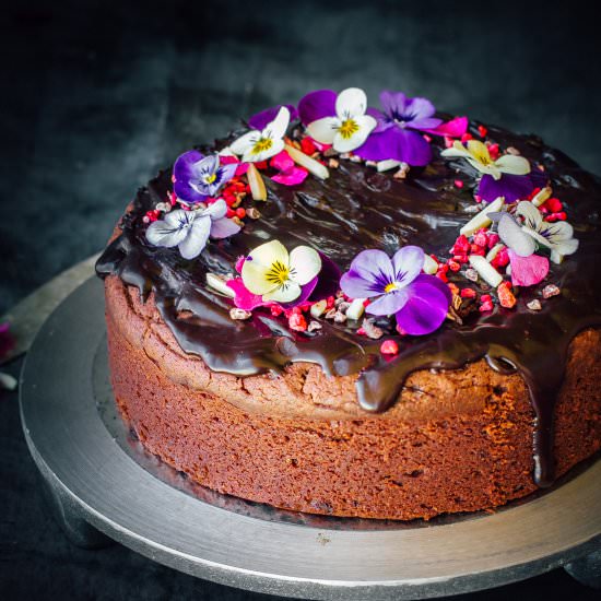Eggless Chocolate Cake