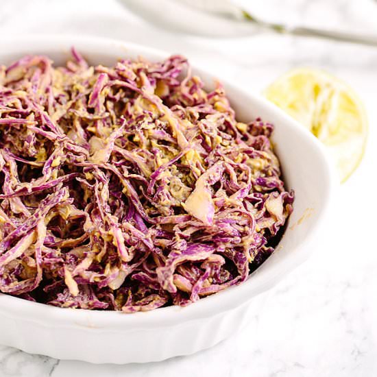 Red Cabbage Slaw