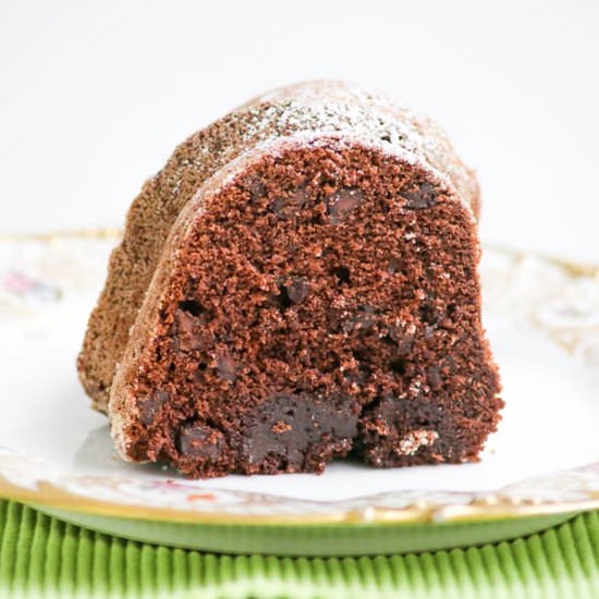 Chocolate Brownie Bundt Cake
