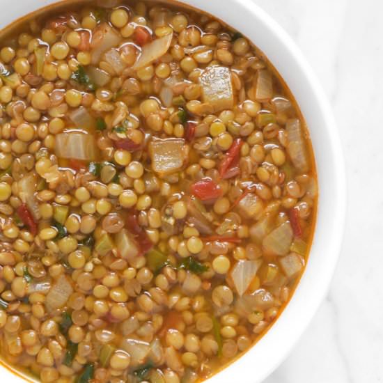 Spicy Lentil Soup