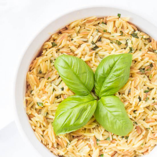 Creamy Parmesan Orzo