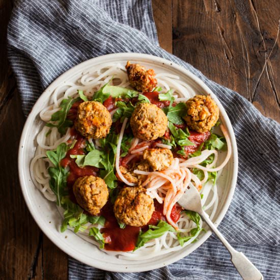 Mediterranean Chickpea Oat Balls