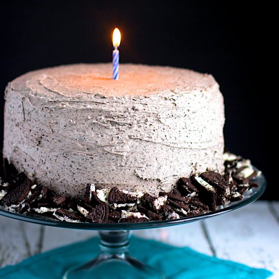 Chocolate Cookies & Cream Cake