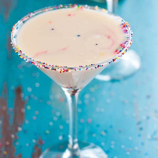 Dairy Free Funfetti Martini