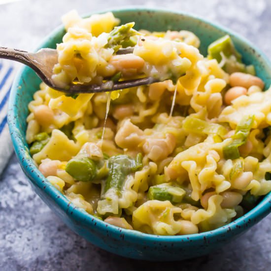 One Pot White Bean Pasta