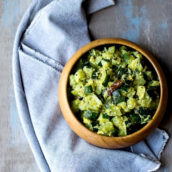 Zucchini Thoran