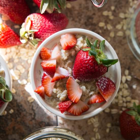Strawberries & Cream Oatmeal