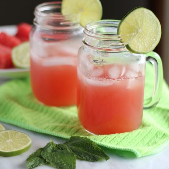 Watermelon Mint Agua Fresca