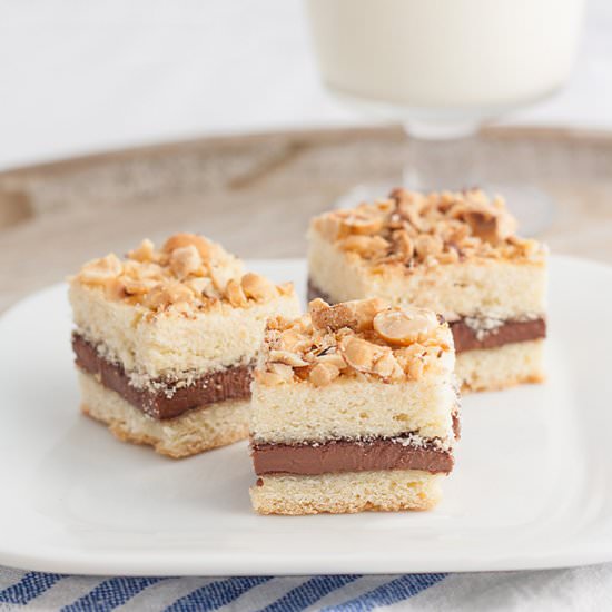 Homemade filled biscotti