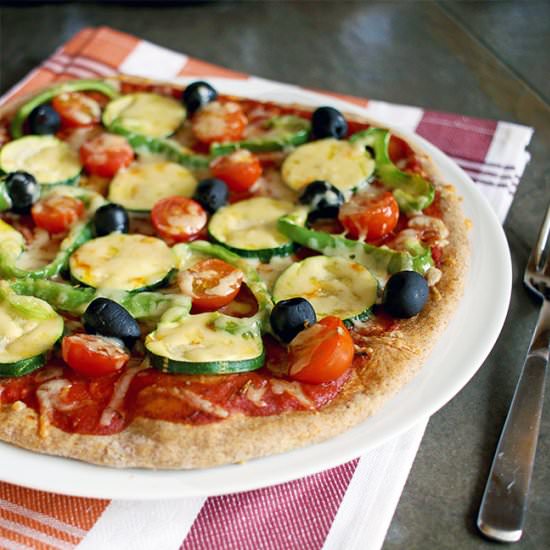 Vegan Spelt Pizza