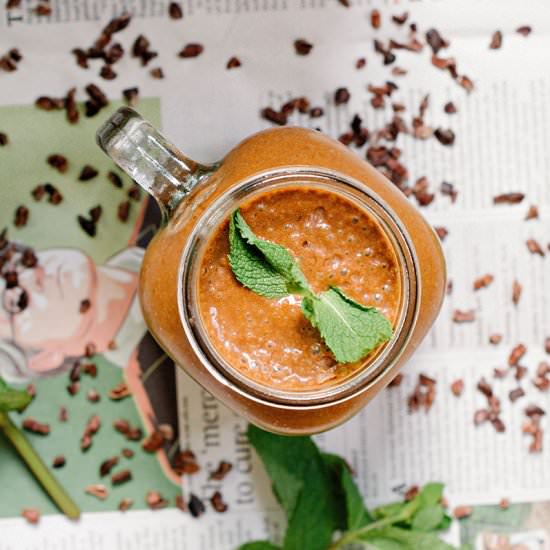 Minty Chocolate Shake