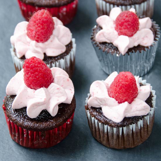 Big Batch Chocolate Cupcakes