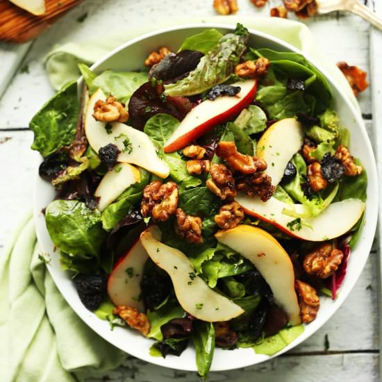 Pear Balsamic Salad