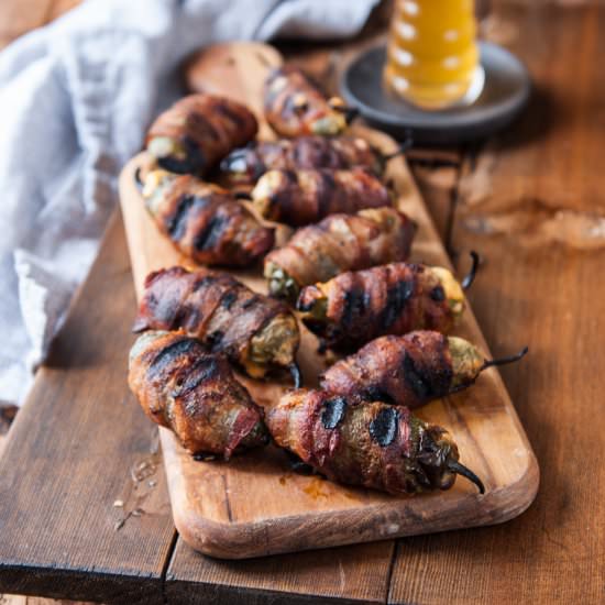 Beer Cheese Stuffed Jalapeno