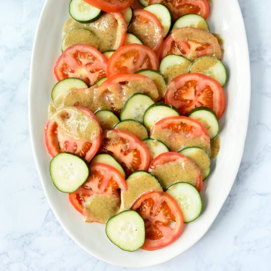 Tomato & Cucumber Salad