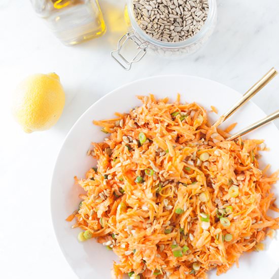 Carrot and Sunflower Seed Salad