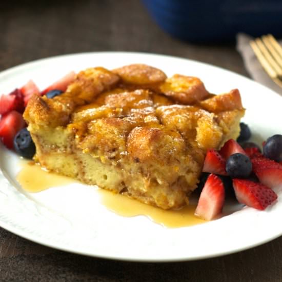 Donut French Toast Casserole