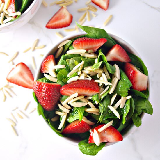 Strawberry Almond Salad