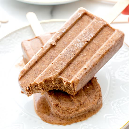 Vegan Chocolate PB Banana Pops (GF)