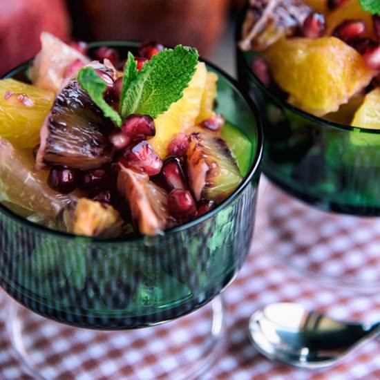 Citrus Pomegranate Fruit Salad