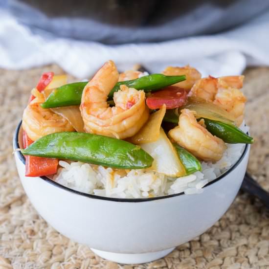 Chili Shrimp Stir Fry