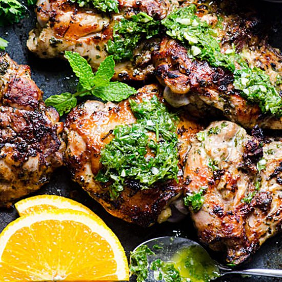 Grilled Chicken Chimichurri