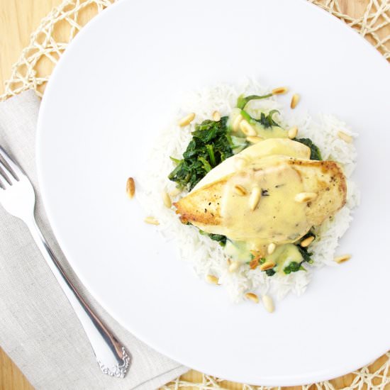 Chicken a la Florentine