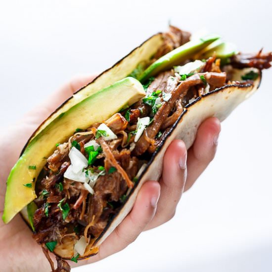 Slow Cooker Beef Short Rib Tacos