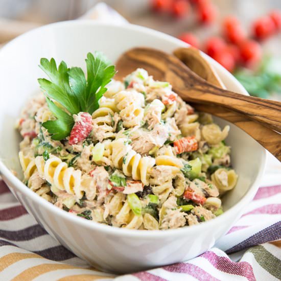 Simple Tuna Rotini Salad