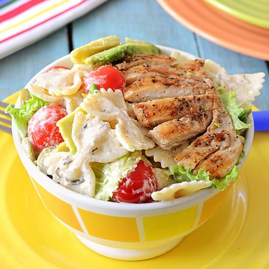 Creamy Taco Pasta Salad