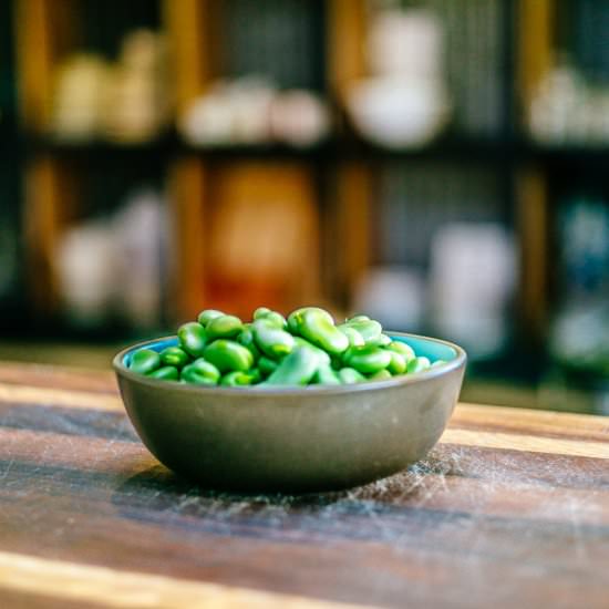 Fava Beans and Grana Padano