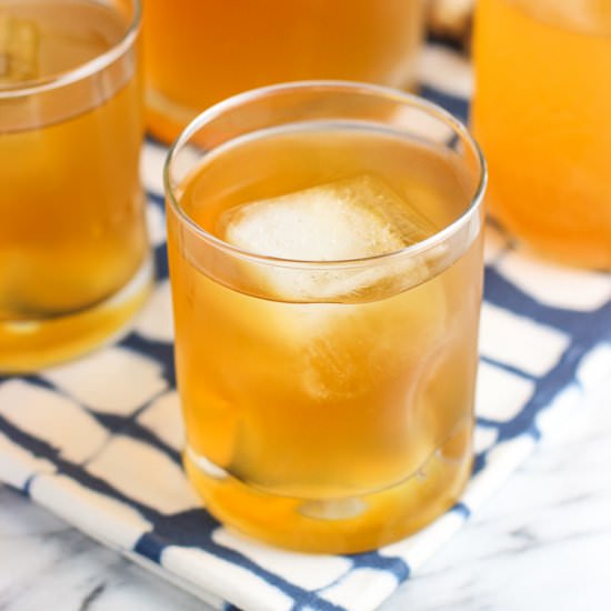 Lemon Ginger Iced Green Tea