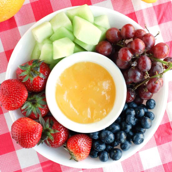 Orange Fruit Dip