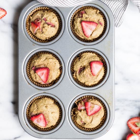 Strawberry Tigernut Muffins