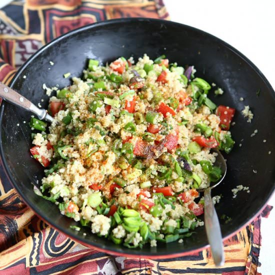 Paprika Chicken with Quinoa Tabboul
